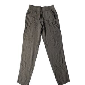 H&M Divided Women’s US 0 Gray Elastic Waist Pull On Pants Lightweight Viscose